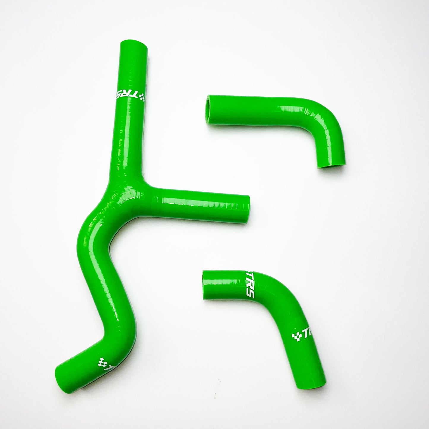 TRS Silicone Radiator Hose for KTM 400 450 525 EXC SX MXC 03-07 (Green)