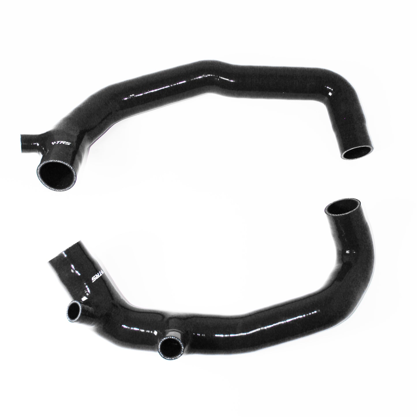 TRS OEM Location High Flow Silicone Inlet Intake Kit for BMW 135i/335i/535i/1M/Z4 07-10 (no Metal Part) (Black)