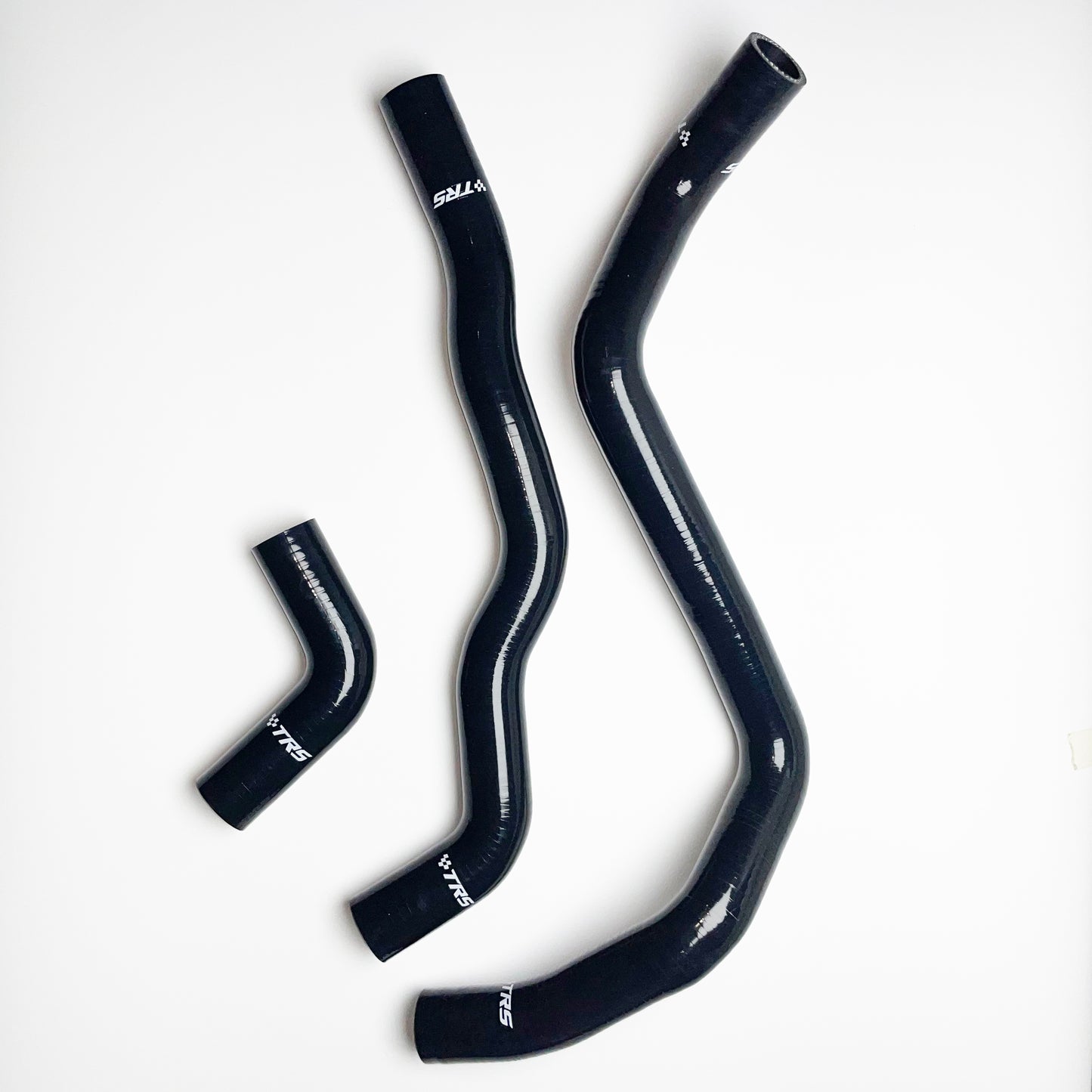 TRS Silicone Radiator Coolant Hose for Honda FIT Jazz GD1 GD3 L13 L15 2004-2008 (Black)