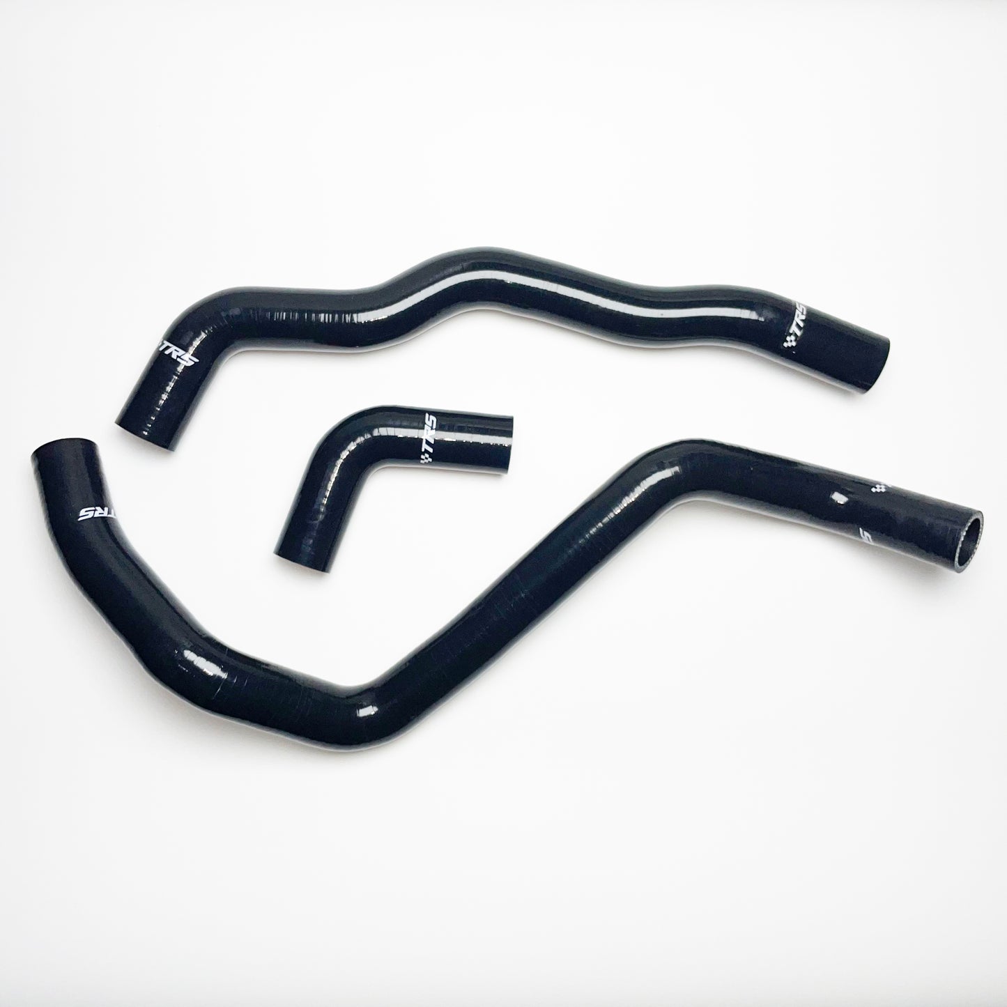 TRS Silicone Radiator Coolant Hose for Honda FIT Jazz GD1 GD3 L13 L15 2004-2008 (Black)