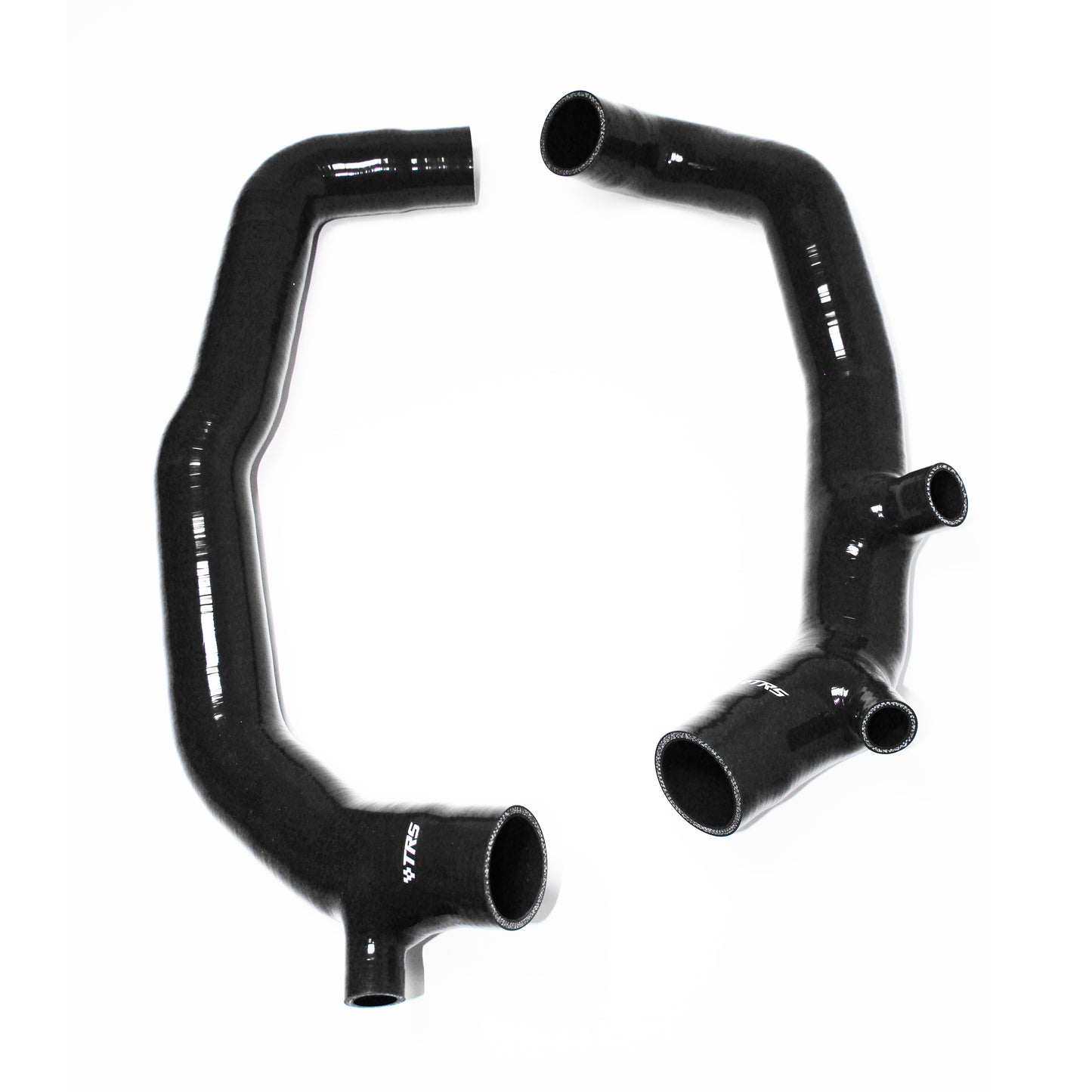 TRS OEM Location High Flow Silicone Inlet Intake Kit for BMW 135i/335i/535i/1M/Z4 07-10 (no Metal Part) (Black)