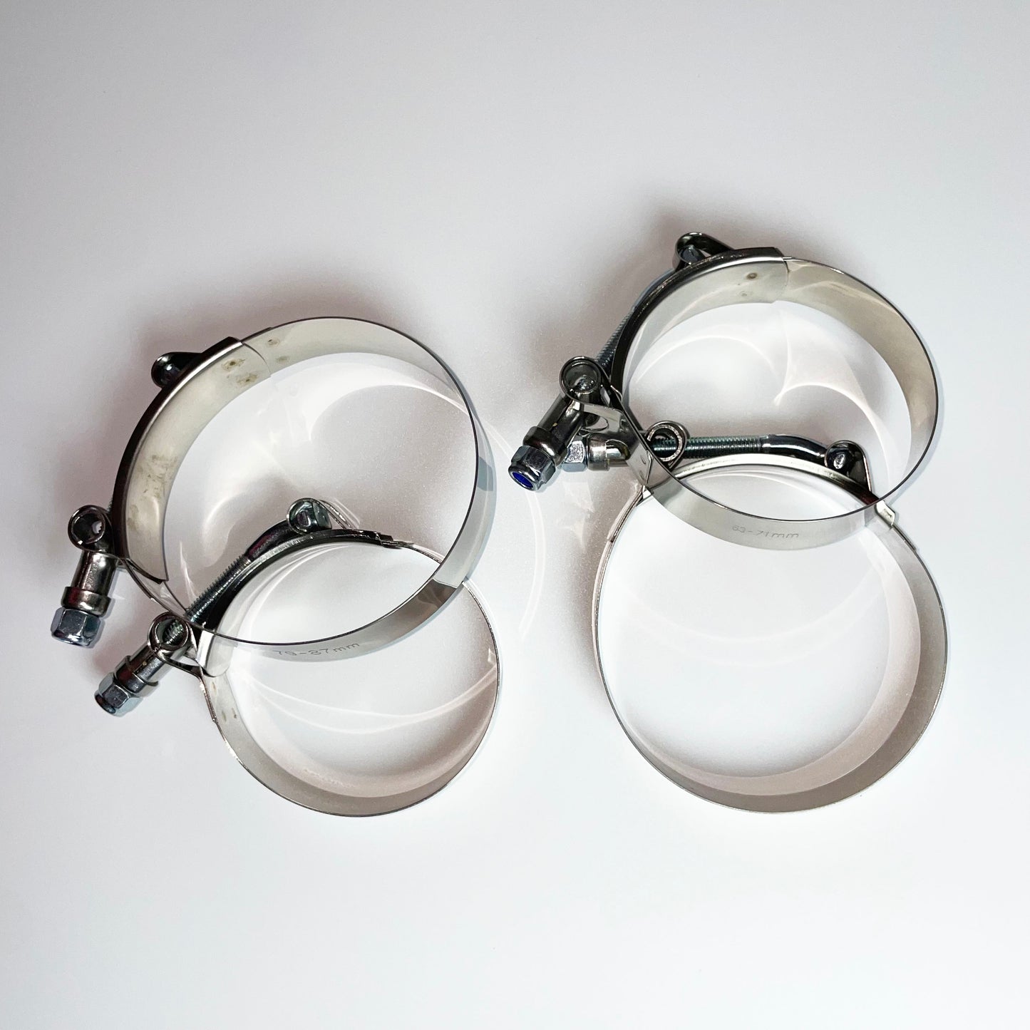 TRS 70mm Inlet Outlet Silicone Intercooler Hoses for Audi A3 VW Golf GTI R MK7 EA888 Seat Leon 1.8T 2.0T