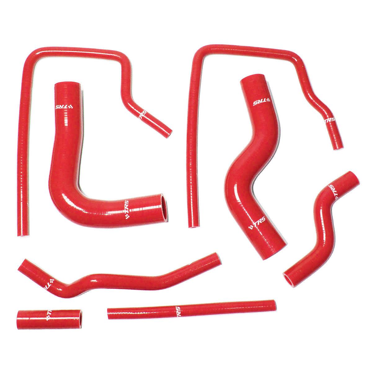 TRS Radiator Silicone Hose for Subaru Impreza GC8 EJ20 STi WRX 97-01 (Red)