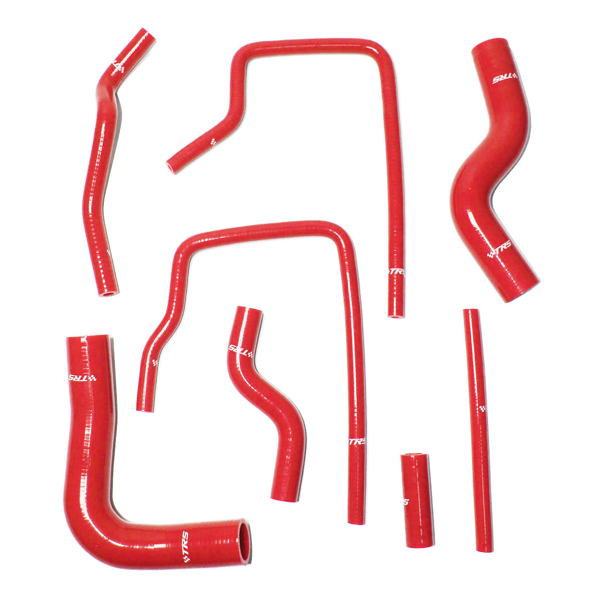 TRS Radiator Silicone Hose for Subaru Impreza GC8 EJ20 STi WRX 97-01 (Red)