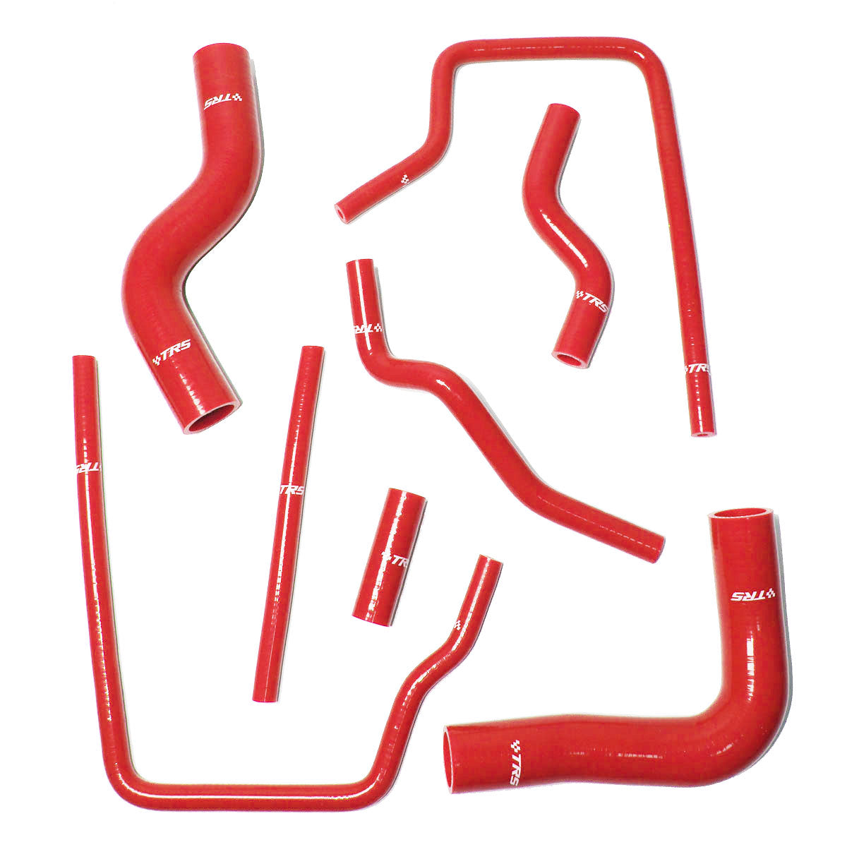 TRS Radiator Silicone Hose for Subaru Impreza GC8 EJ20 STi WRX 97-01 (Red)