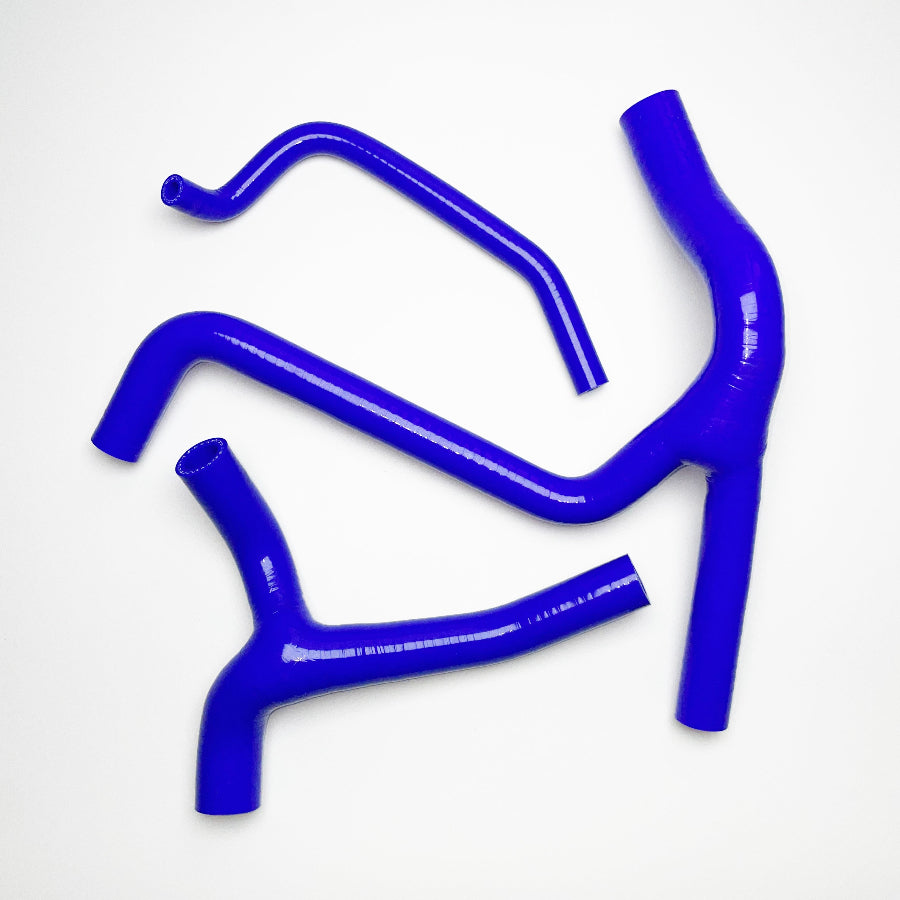TRS Silicone Radiator Hose Kit for Kawasaki KXF450 KX450F 2009 2010 2011 (Blue)