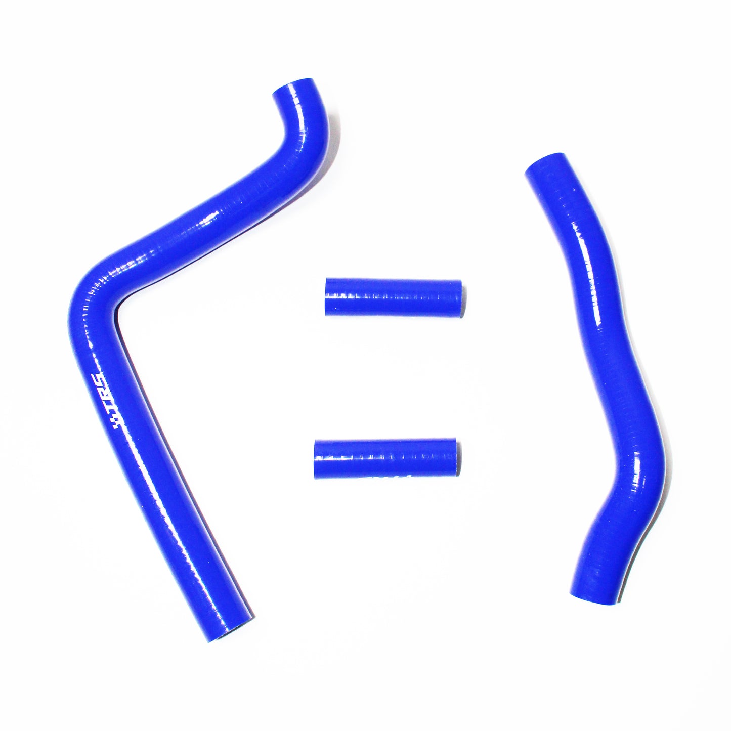TRS Motorcycle Silicone Radiator Hose for Kawasaki KX250 2 Stroke 04-07 (Blue)