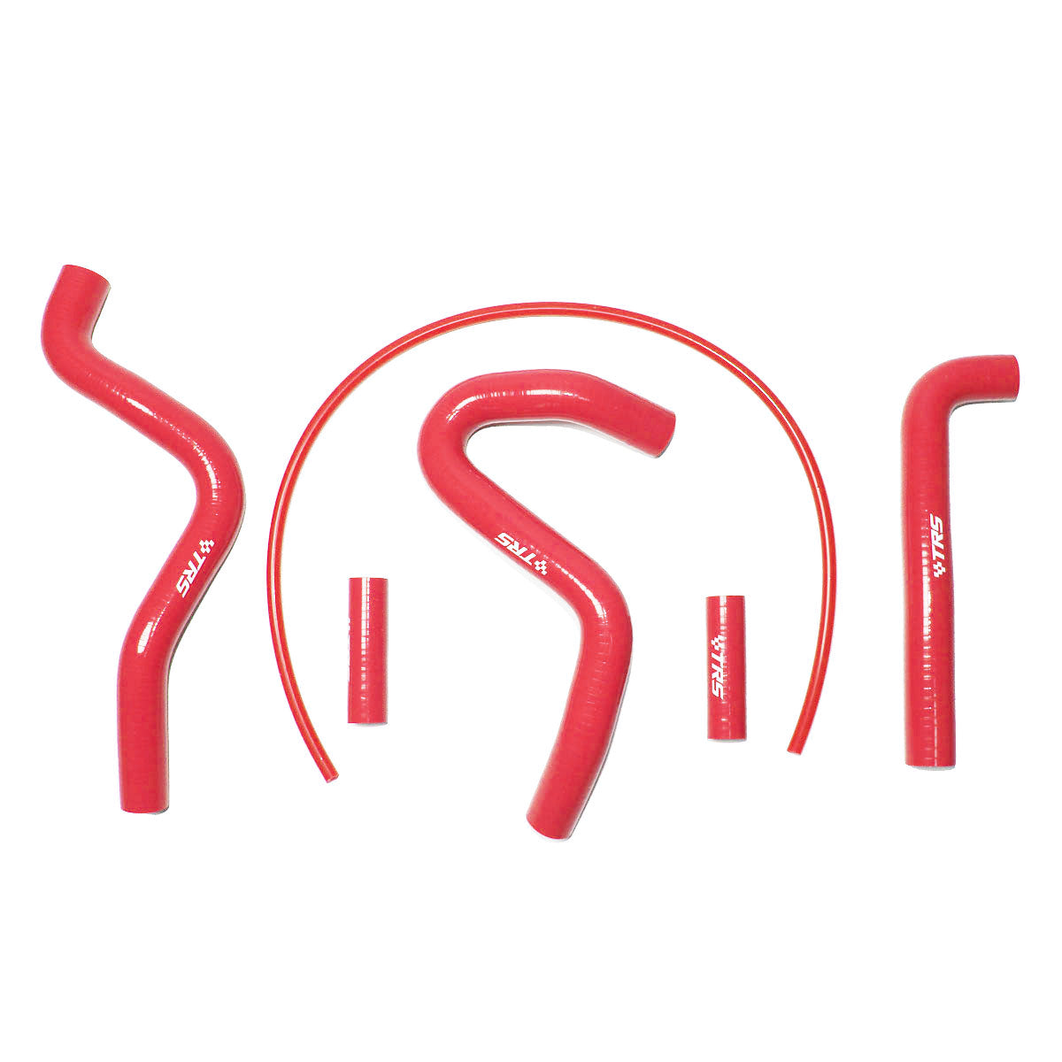 TRS Radiator Hose Kit for Dirt Bike Kawasaki KX250 94-02 (Red)