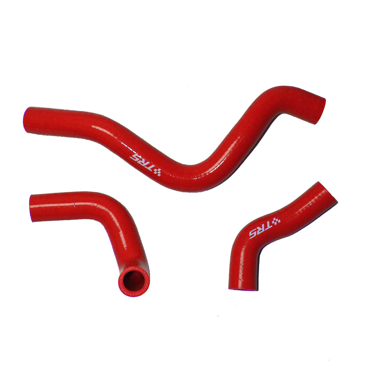 TRS Silikon-Kühlmittelschlauch-Kit für Kawasaki KX 85 100 KX85 KX100 2014-2023 (rot)
