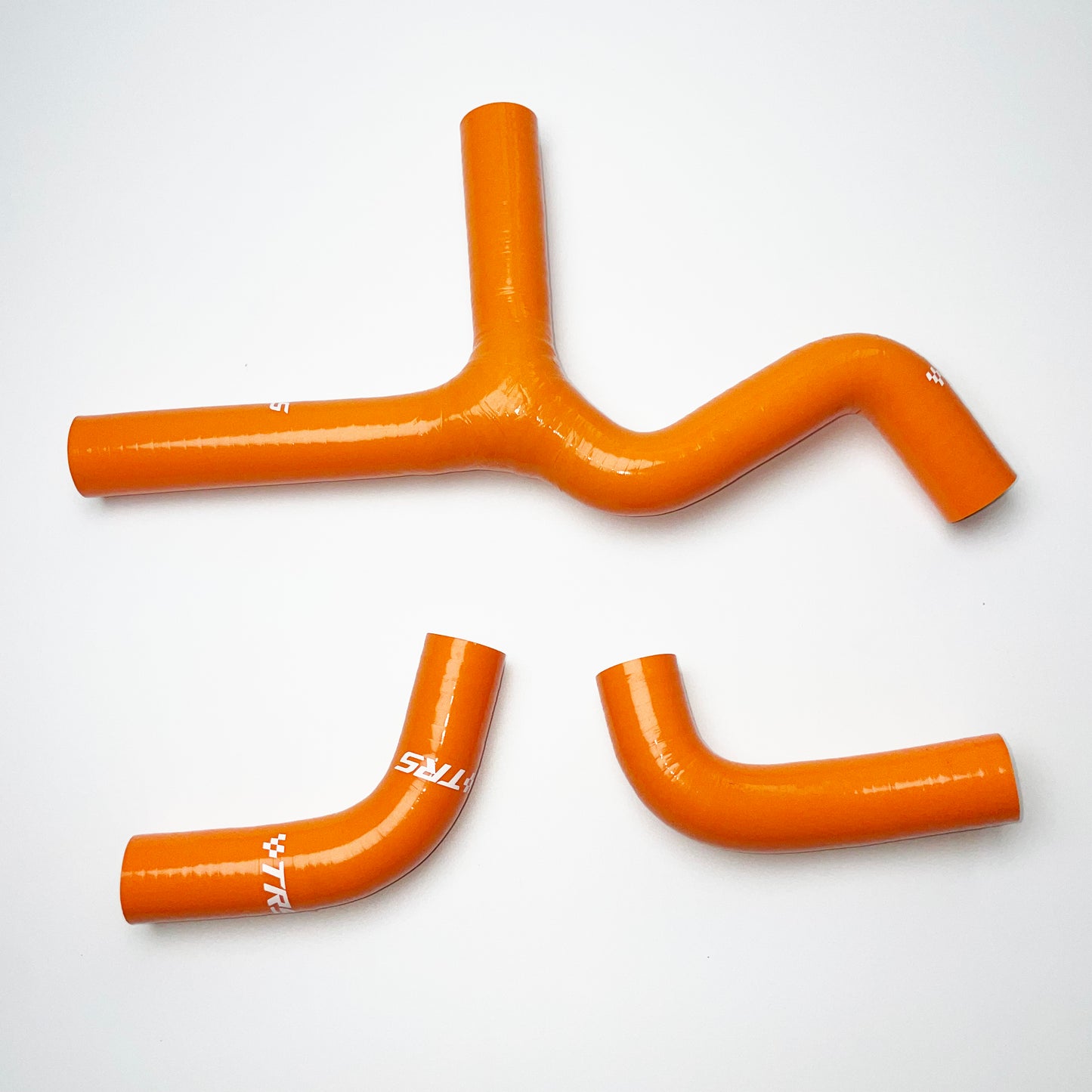 TRS Silicone Radiator Hose for KTM 400 450 525 EXC SX MXC 03-07 (Orange)