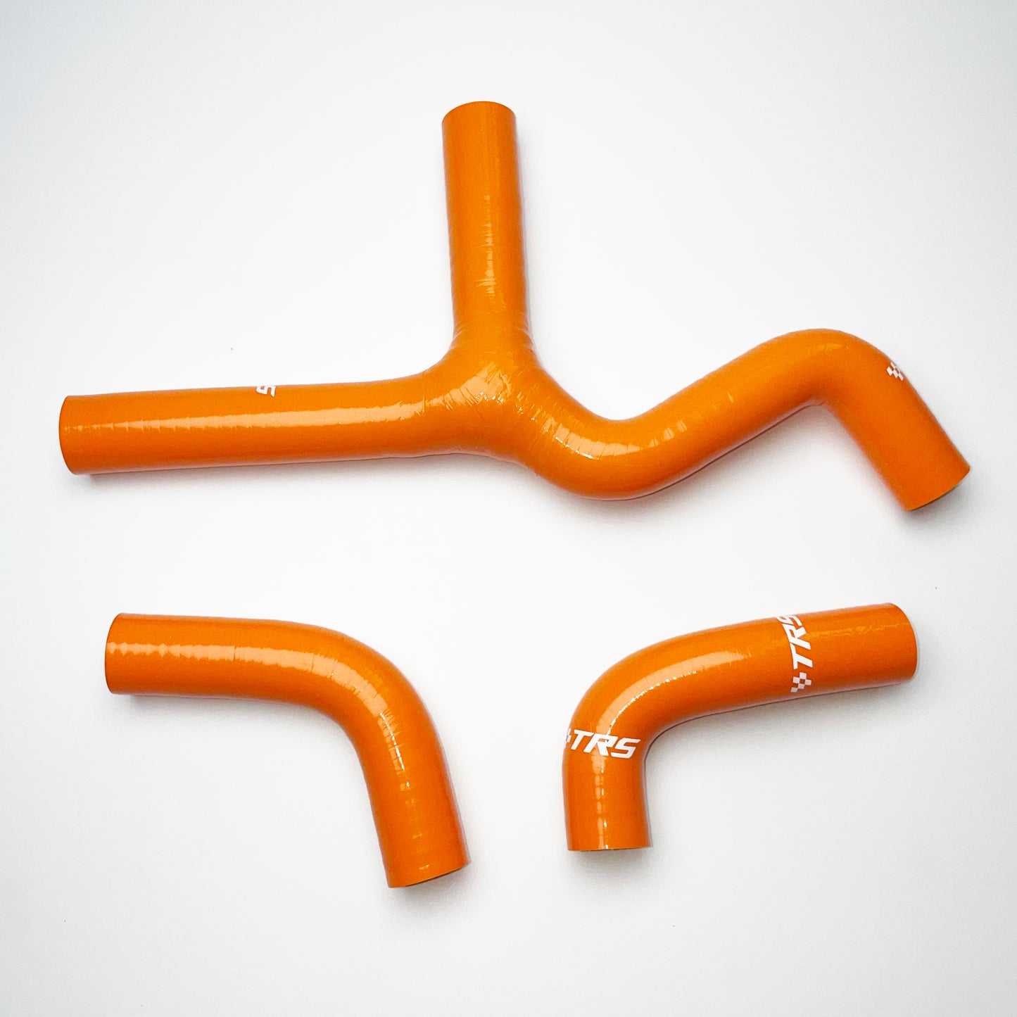 TRS Silicone Radiator Hose for KTM 400 450 525 EXC SX MXC 03-07 (Orange)