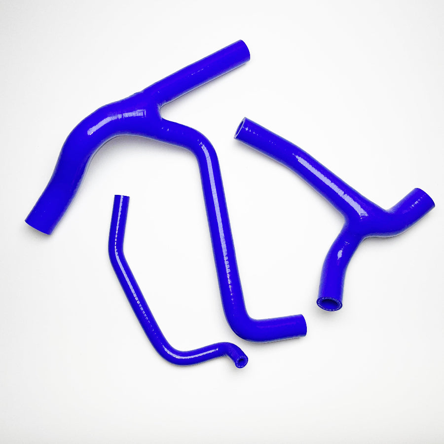 TRS Silicone Radiator Hose Kit for Kawasaki KXF450 KX450F 2009 2010 2011 (Blue)