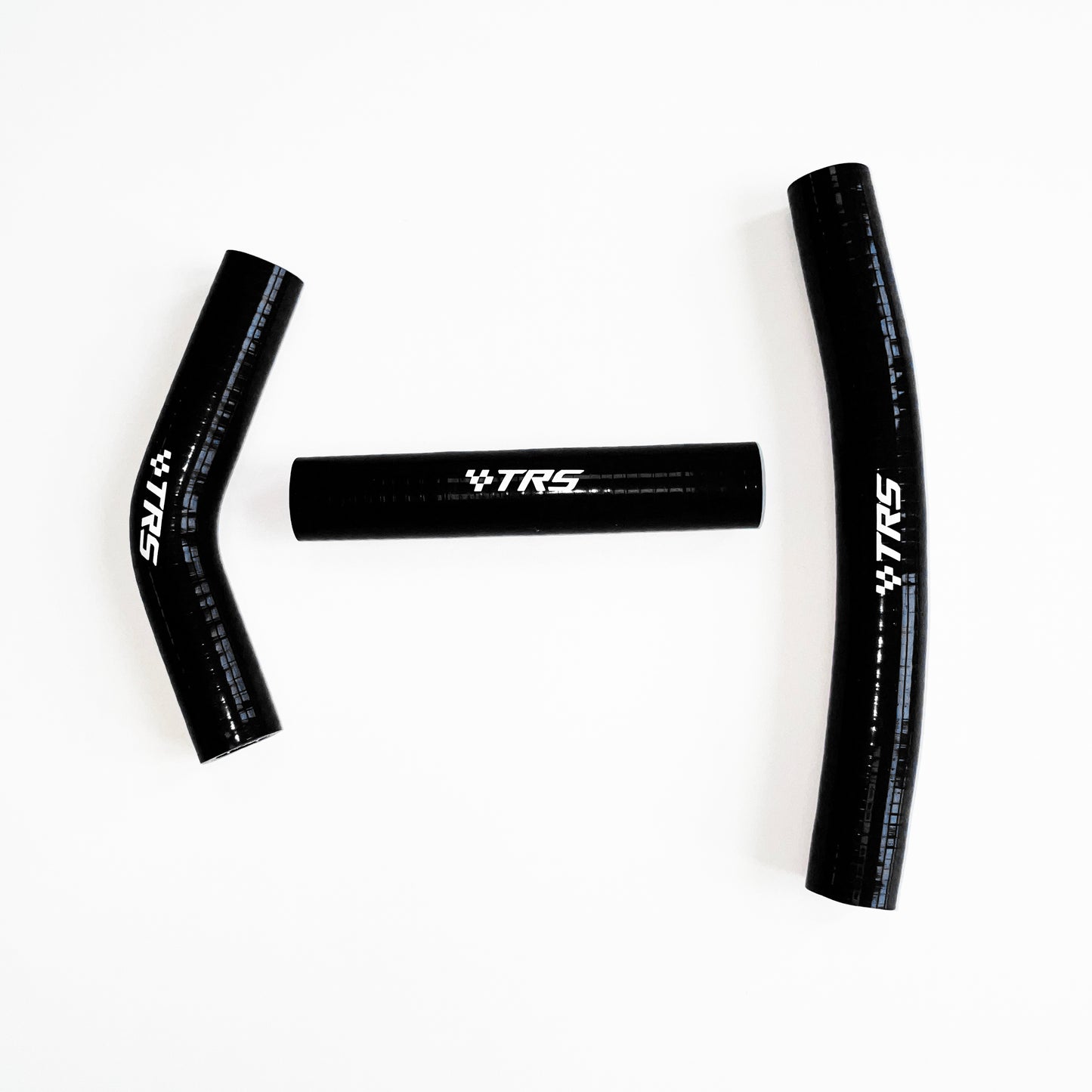 TRS Silicone Radiator Hoses For KTM 250SX 250XC 300XC (NO Thermostat) 2-Stroke 2007-2012 (Black)