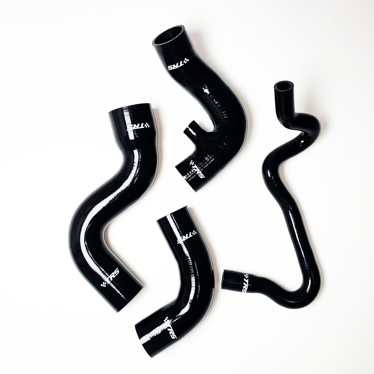 TRS Silicone Turbo Hose Kit for AUDI A4 1.8T 1800 Quattro VW Passat B5 Chassis 94-01 (Black)