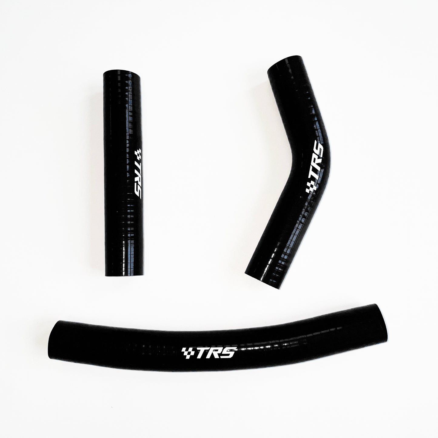 TRS Silicone Radiator Hoses For KTM 250SX 250XC 300XC (NO Thermostat) 2-Stroke 2007-2012 (Black)
