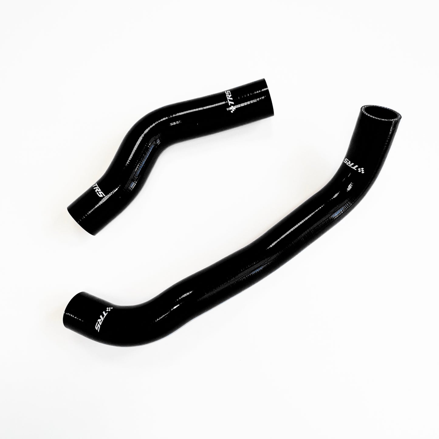 Manguera de refrigerante de silicona TRS para radiador compatible con Mazda RX7 FC 13B S4 S5 86-91 (negra)