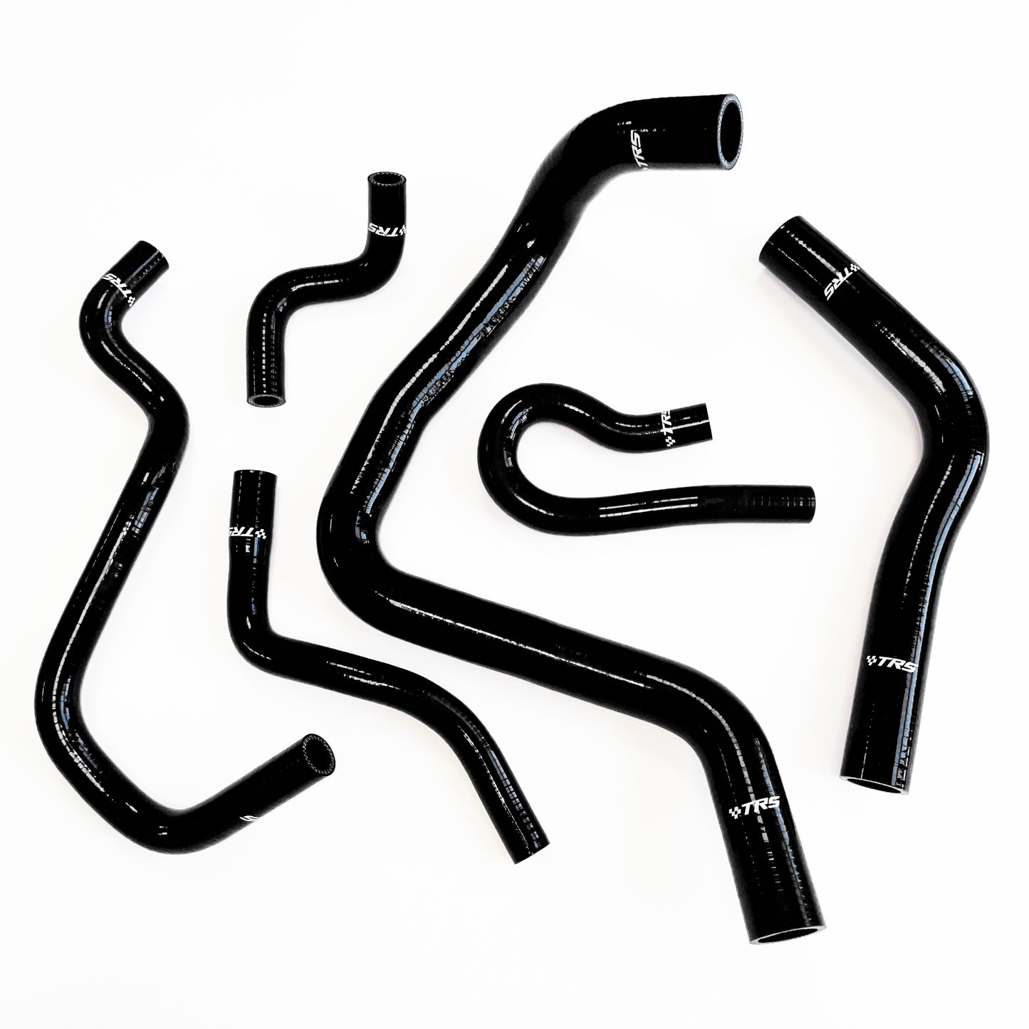 TRS Silicone Radiator Hose Kit for Honda Civic B-Series Type R DC2 EK4 EK9 B16A B16B 32mm (Black)