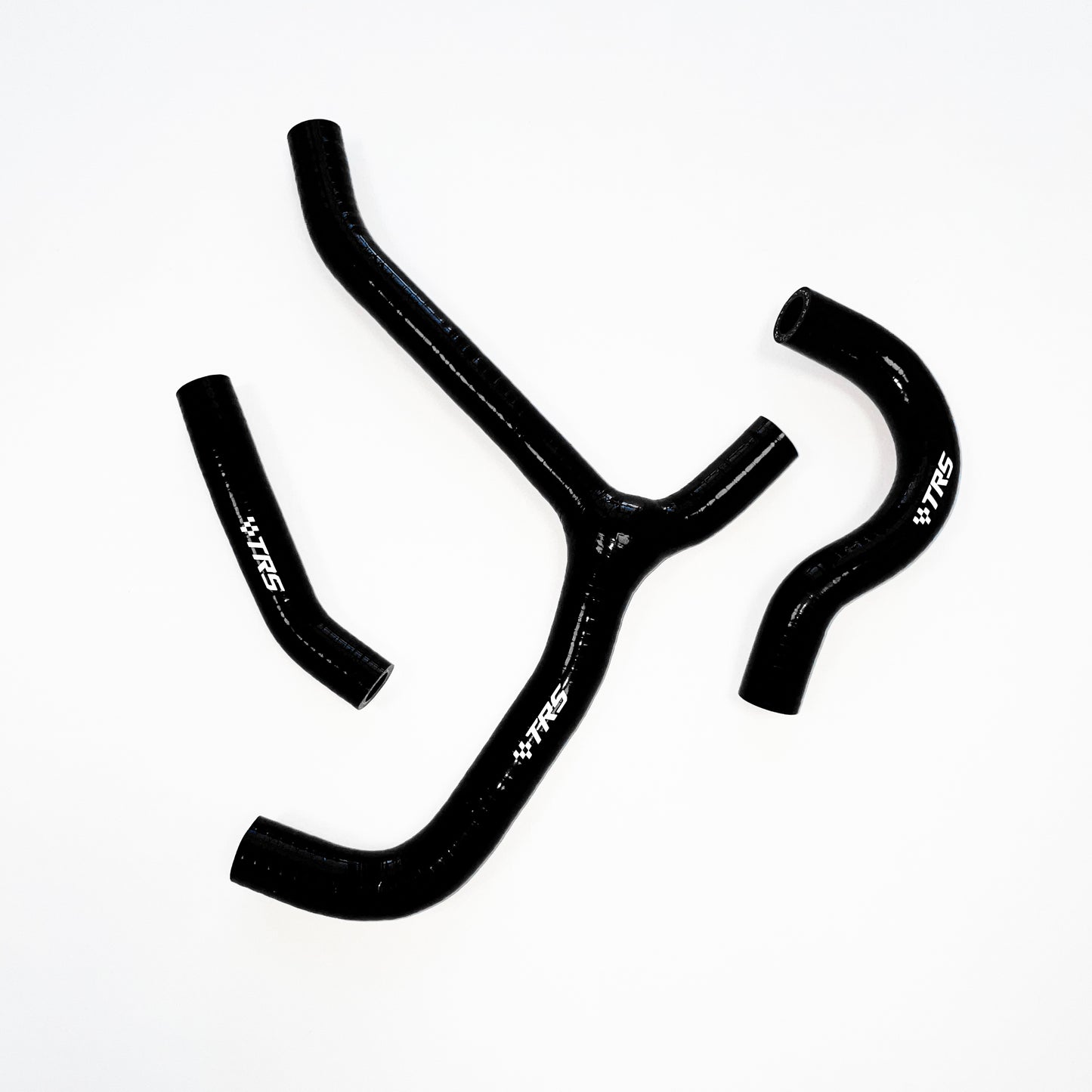 TRS Racing Silicone Radiator Coolant Y Hoses Kit Fit HONDA CRF250R CRF 250R 2014-2017 BLACK
