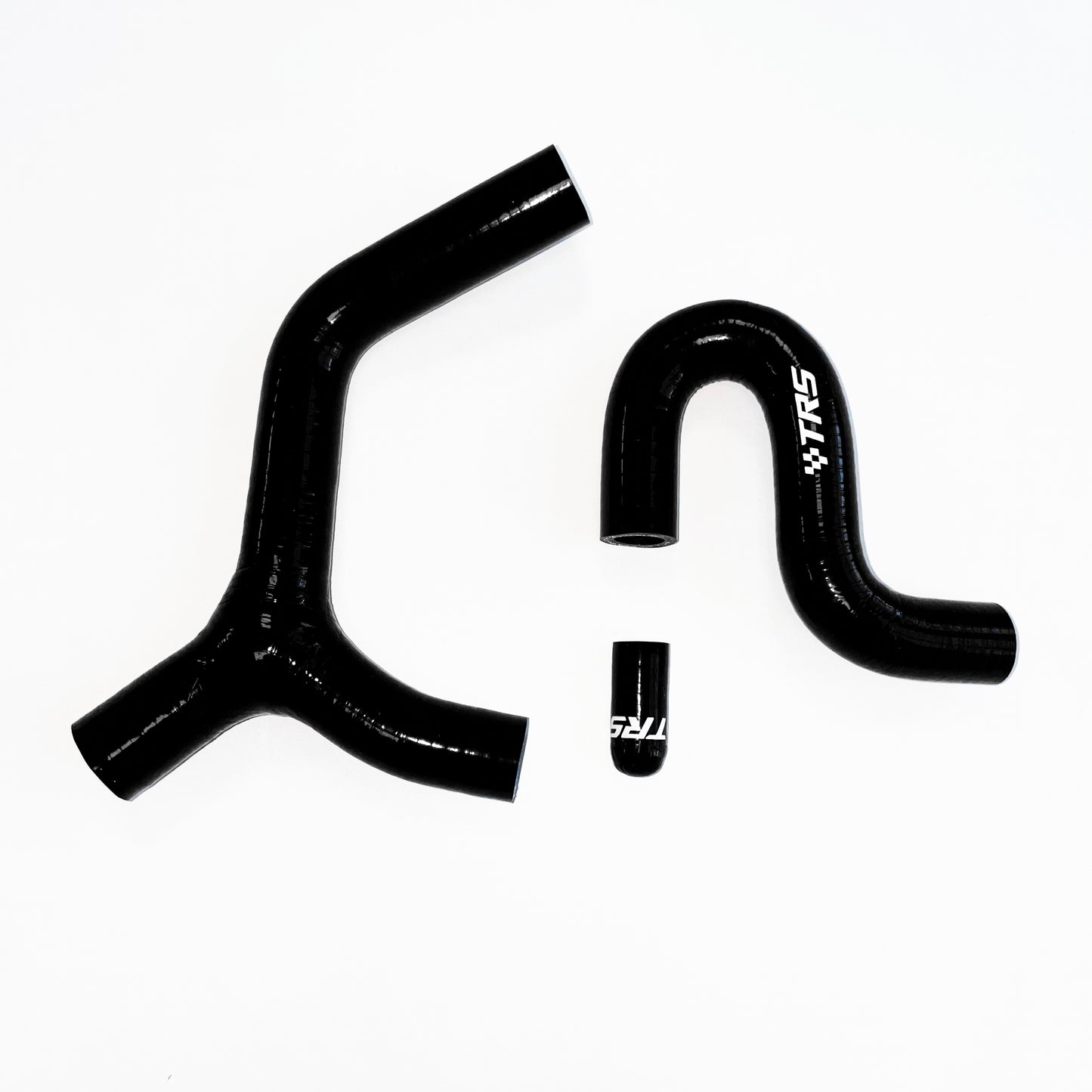 TRS Radiator Hose Kit Compatible with KTM 400 450 530 Exc XXW No-Thermo 08-11 (Black)