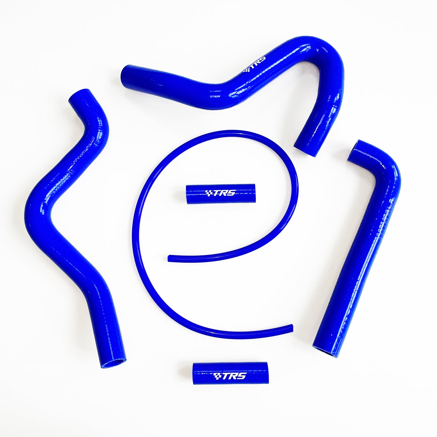 TRS Radiator Hose Kit for Dirt Bike Kawasaki KX250 94-02 (Blue)