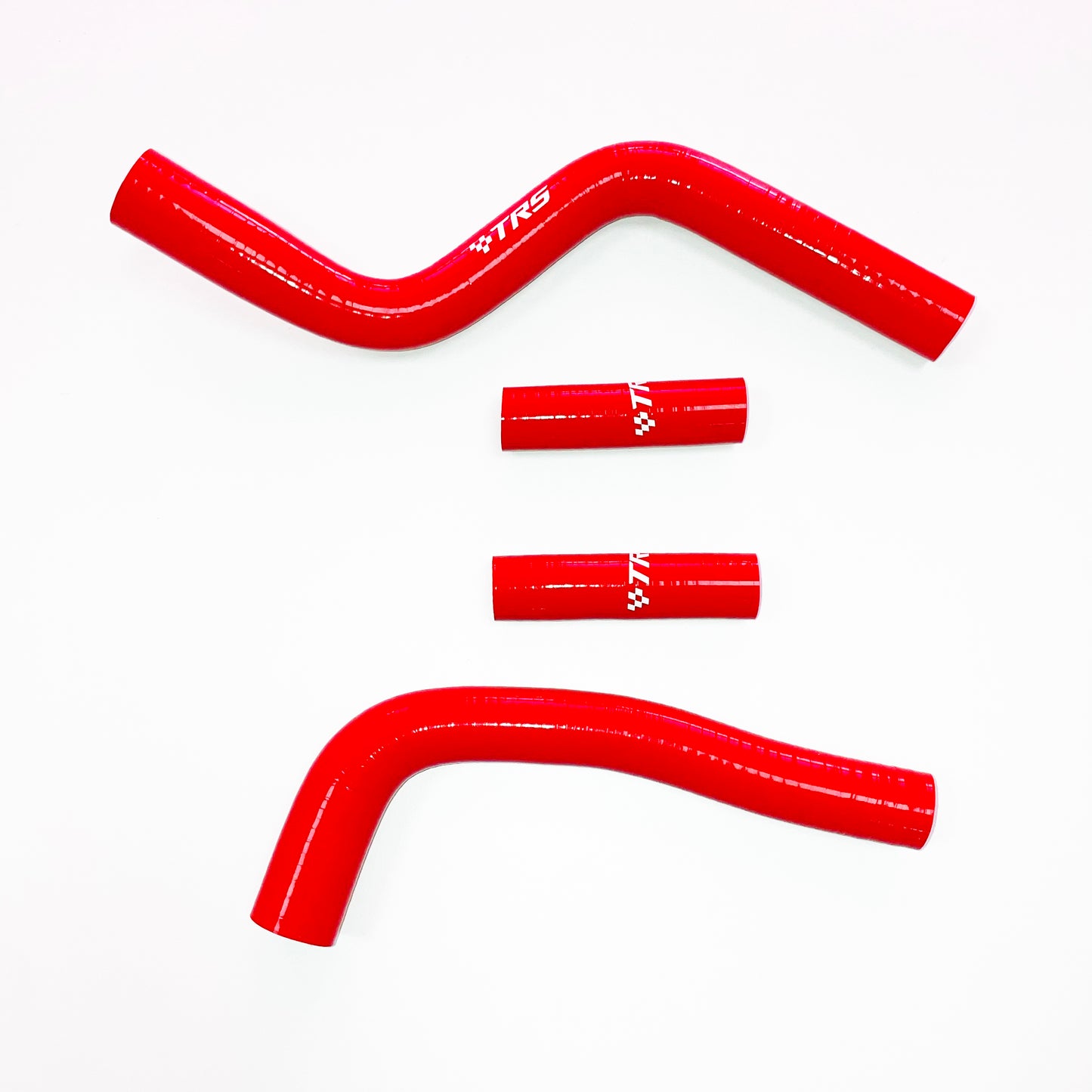 TRS Silicone Radiator Hose KIT for Yamaha YZ125 2002-2022 (Red)