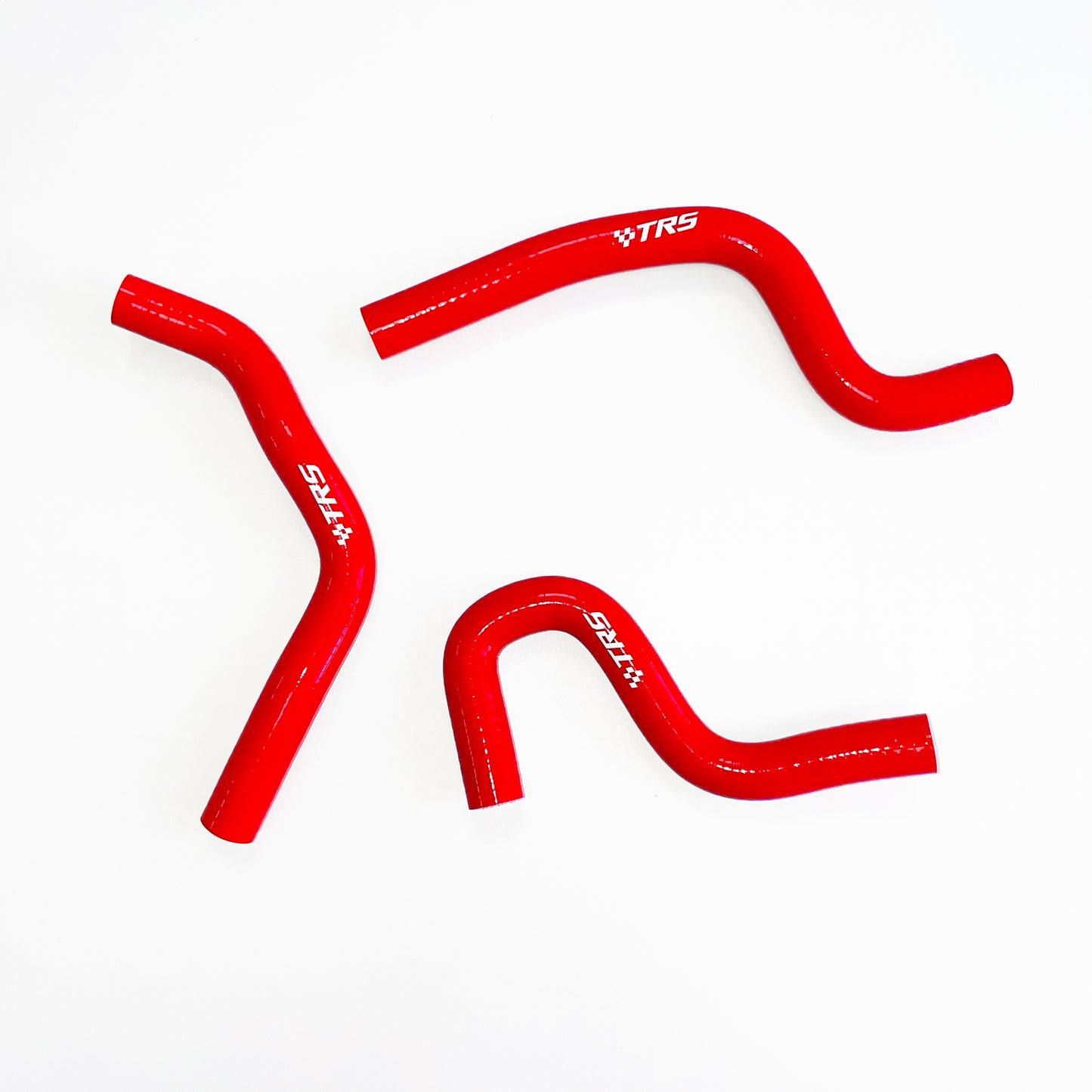 TRS Silicone Radiator Hose for Honda CR80R 1998-2002 CR85R 2003-2007 (Red)