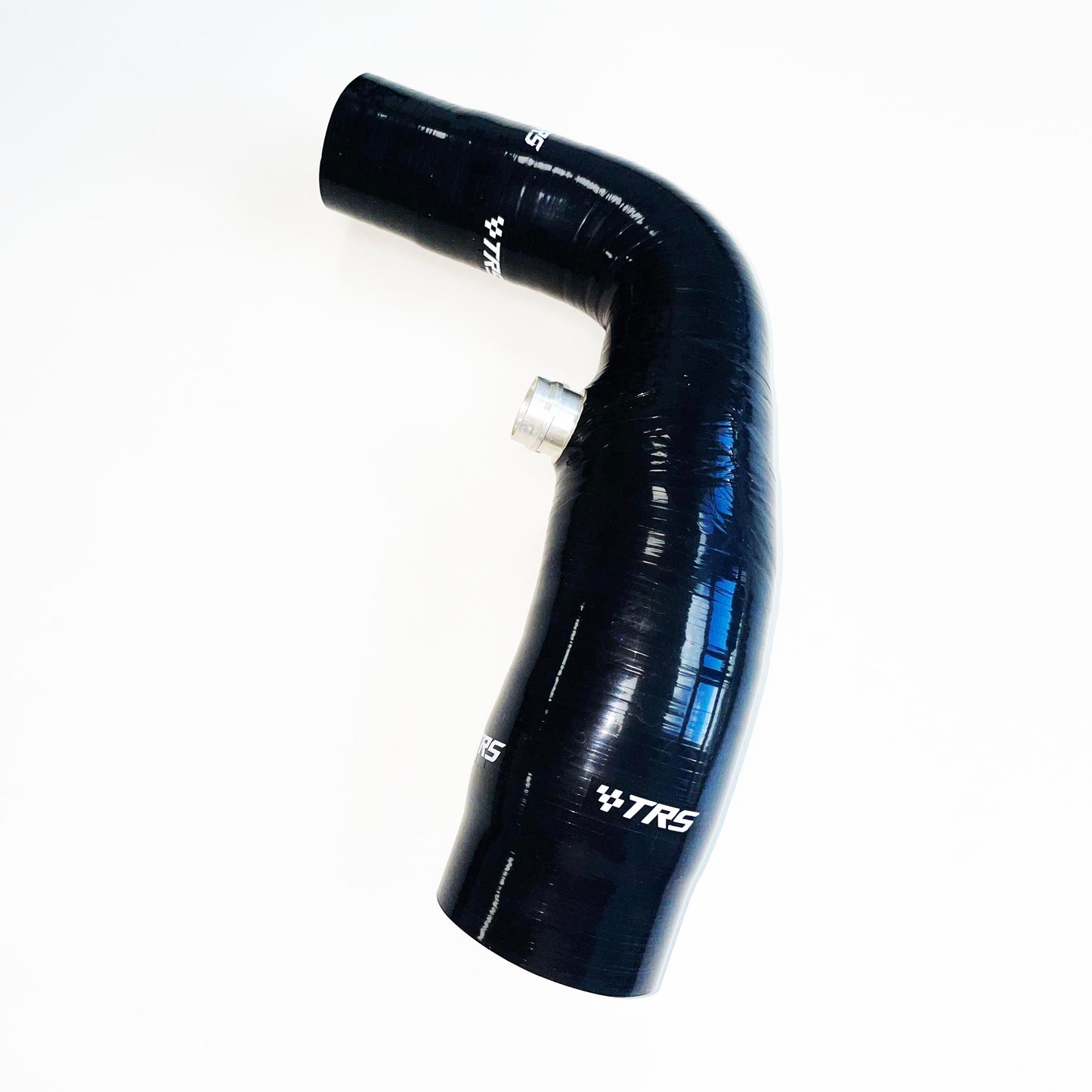 Fluorosilicone Reinforced Turbo Intake Hose Compatible with Ford Fiesta Mk7 Mk8 and Focus 1.0T Ecoboost 2012-2016 BLACK