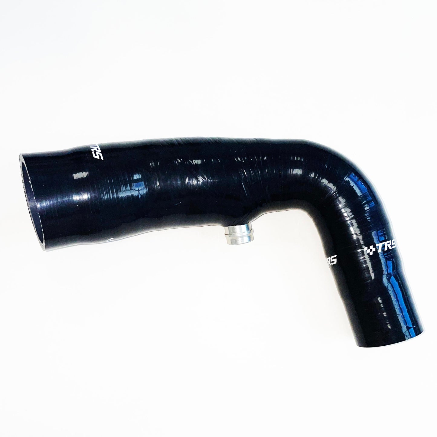 Fluorosilicone Reinforced Turbo Intake Hose Compatible with Ford Fiesta Mk7 Mk8 and Focus 1.0T Ecoboost 2012-2016 BLACK