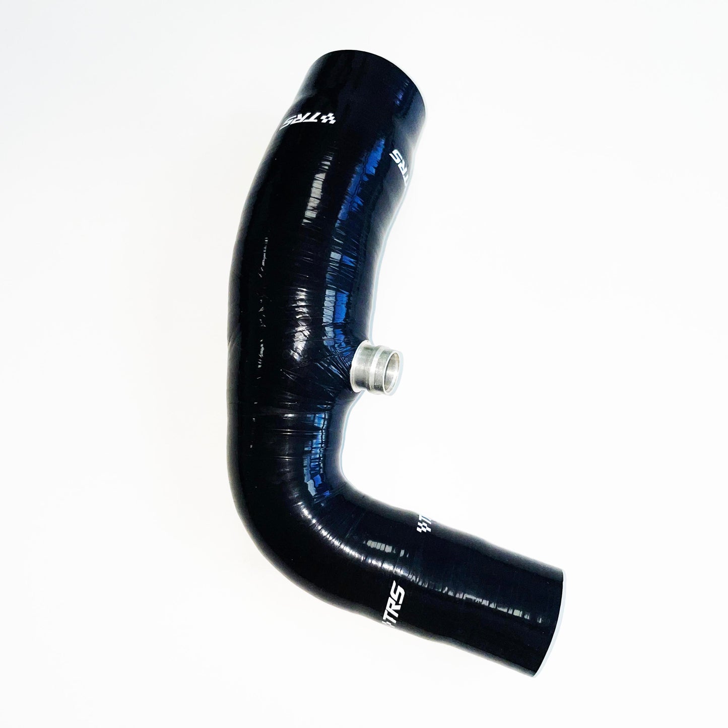 Fluorosilicone Reinforced Turbo Intake Hose Compatible with Ford Fiesta Mk7 Mk8 and Focus 1.0T Ecoboost 2012-2016 BLACK