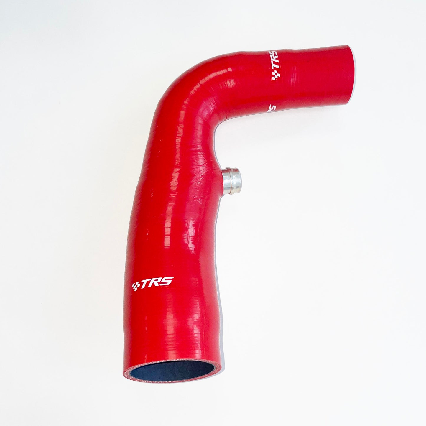 Fluorosilicone Reinforced Turbo Intake Hose Compatible with Ford Fiesta Mk7 Mk8 and Focus 1.0T Ecoboost 2012-2016 RED