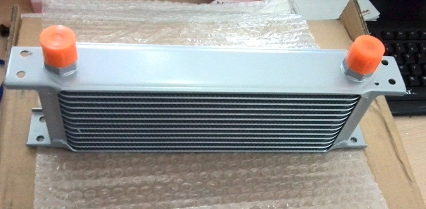TRS Racing Mocal Style Engine Oil Cooler 13 Rows - 248mm AN8 AN10 Inlet outlet