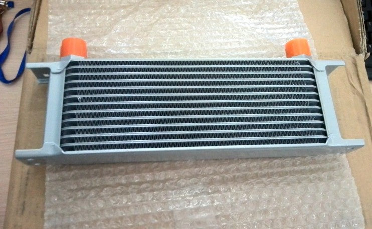 TRS Racing Mocal Style Engine Oil Cooler 13 Rows - 248mm AN8 AN10 Inlet outlet