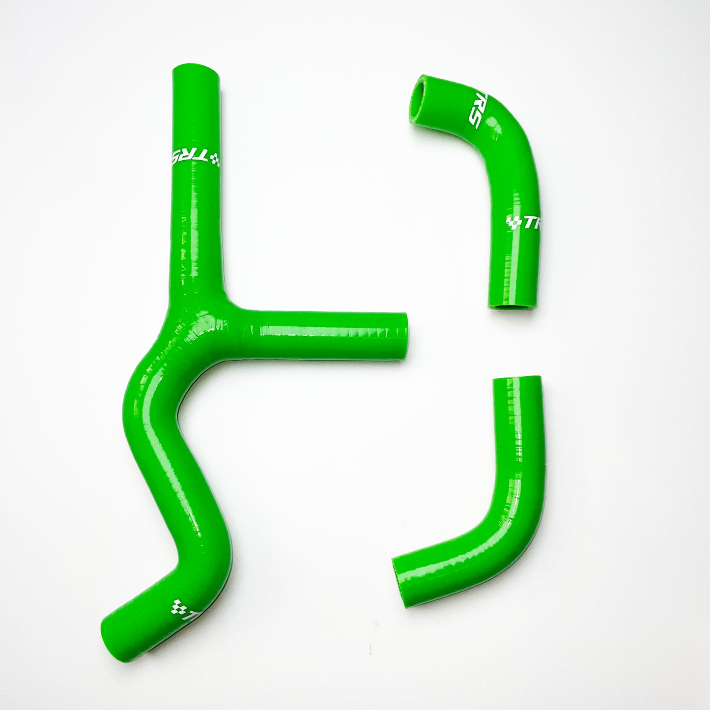 TRS Silicone Radiator Hose for KTM 400 450 525 EXC SX MXC 03-07 (Green)
