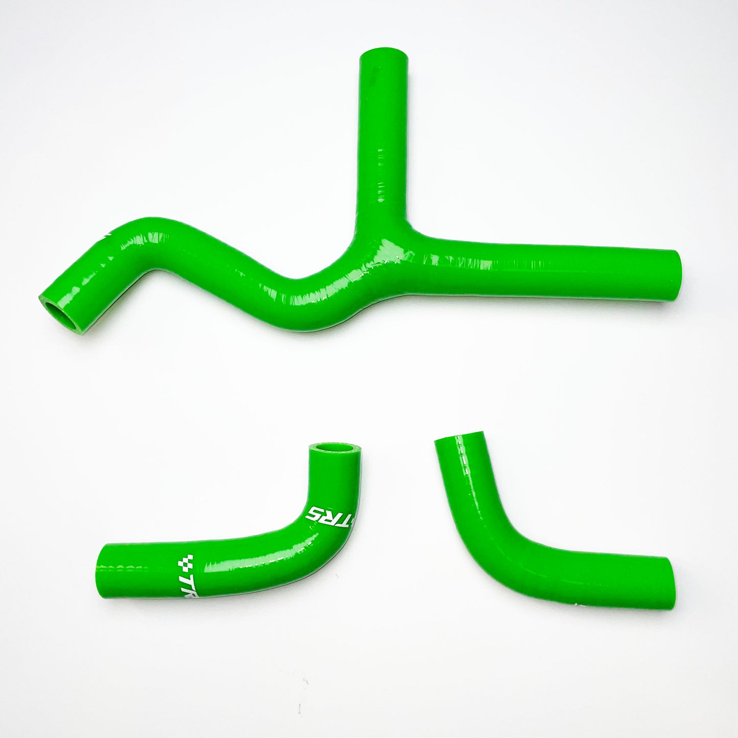 TRS Silicone Radiator Hose for KTM 400 450 525 EXC SX MXC 03-07 (Green)