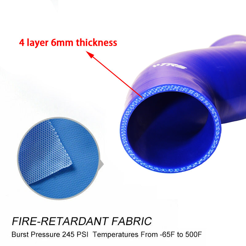 Kits de mangueras de admisión de aire de inducción de silicona TRS Turbo compatibles con Audi A4 Passat B6 1.8T