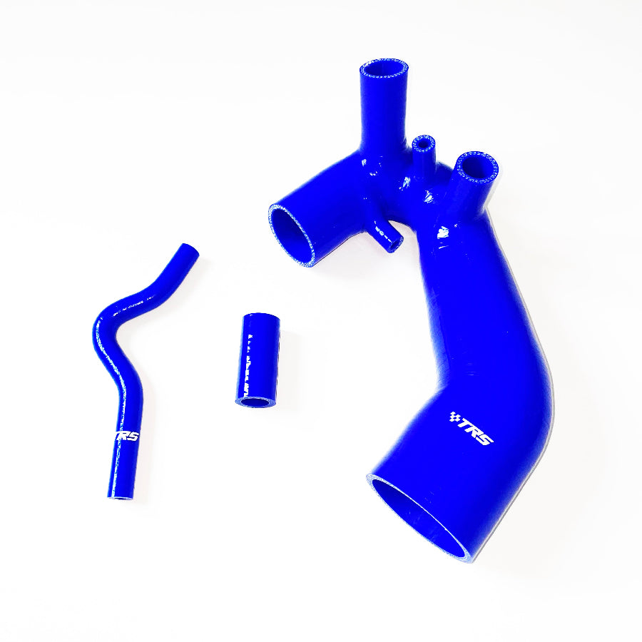 TRS Silicone Induction Air Intake Hose Pipe For Audi A4 VW Passat B5 B5.5 1.8T 1994-2005 (Blue)