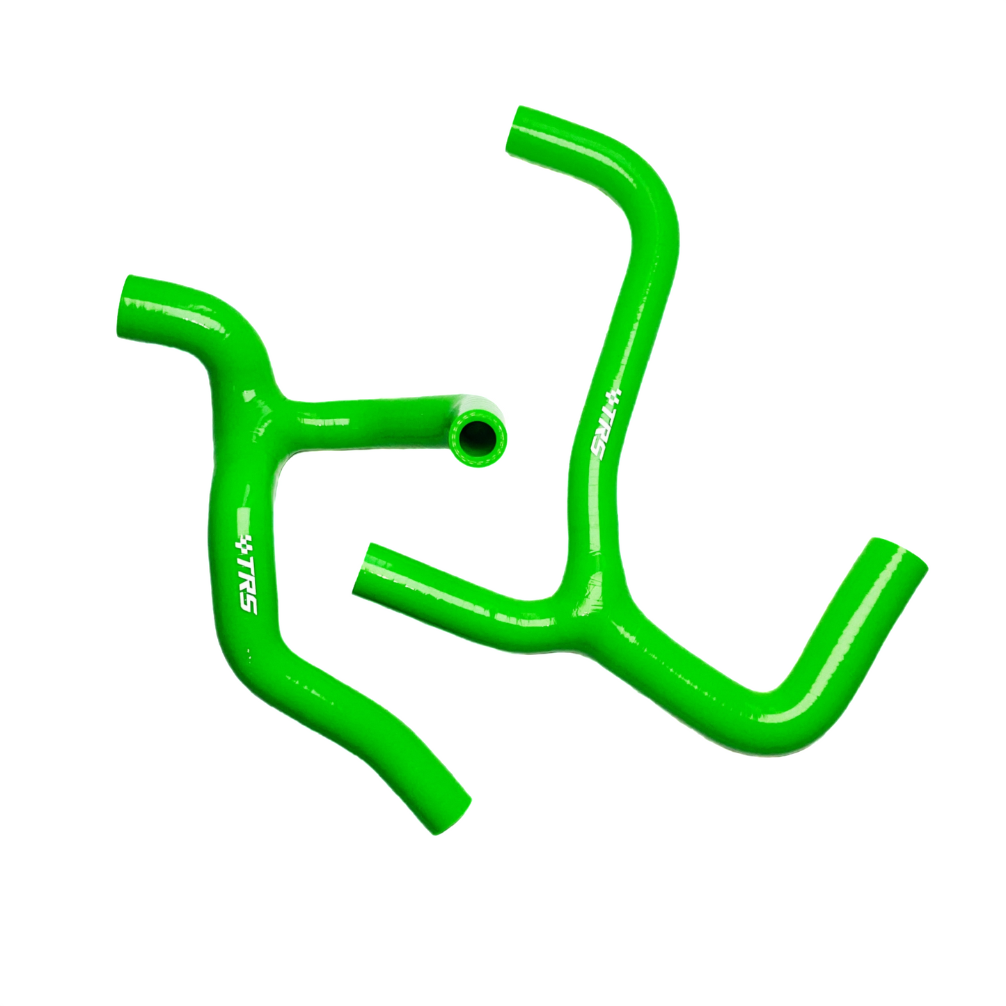 TRS Racing Silicone Radiator Hose Kit | Honda CRF450R 2003–2004 | Green | 2-Ply 4mm