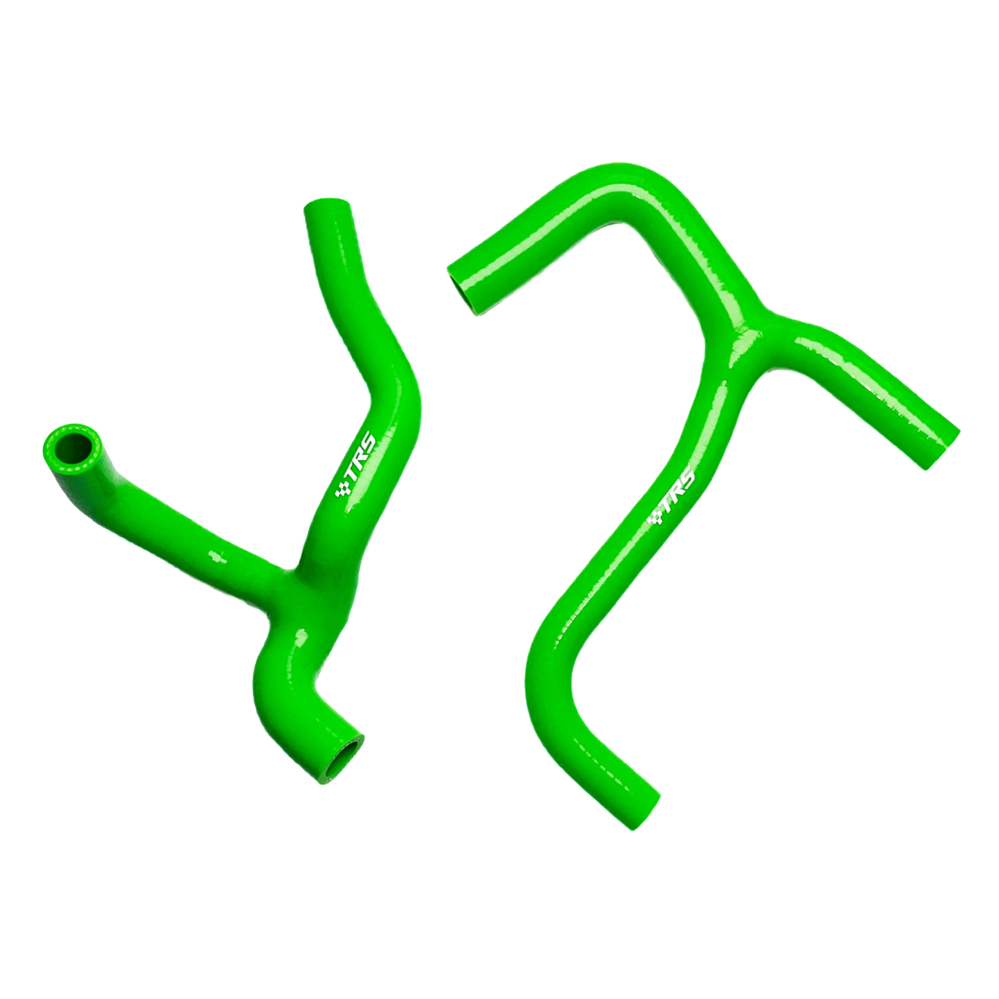 TRS Racing Silicone Radiator Hose Kit | Honda CRF450R 2003–2004 | Green | 2-Ply 4mm