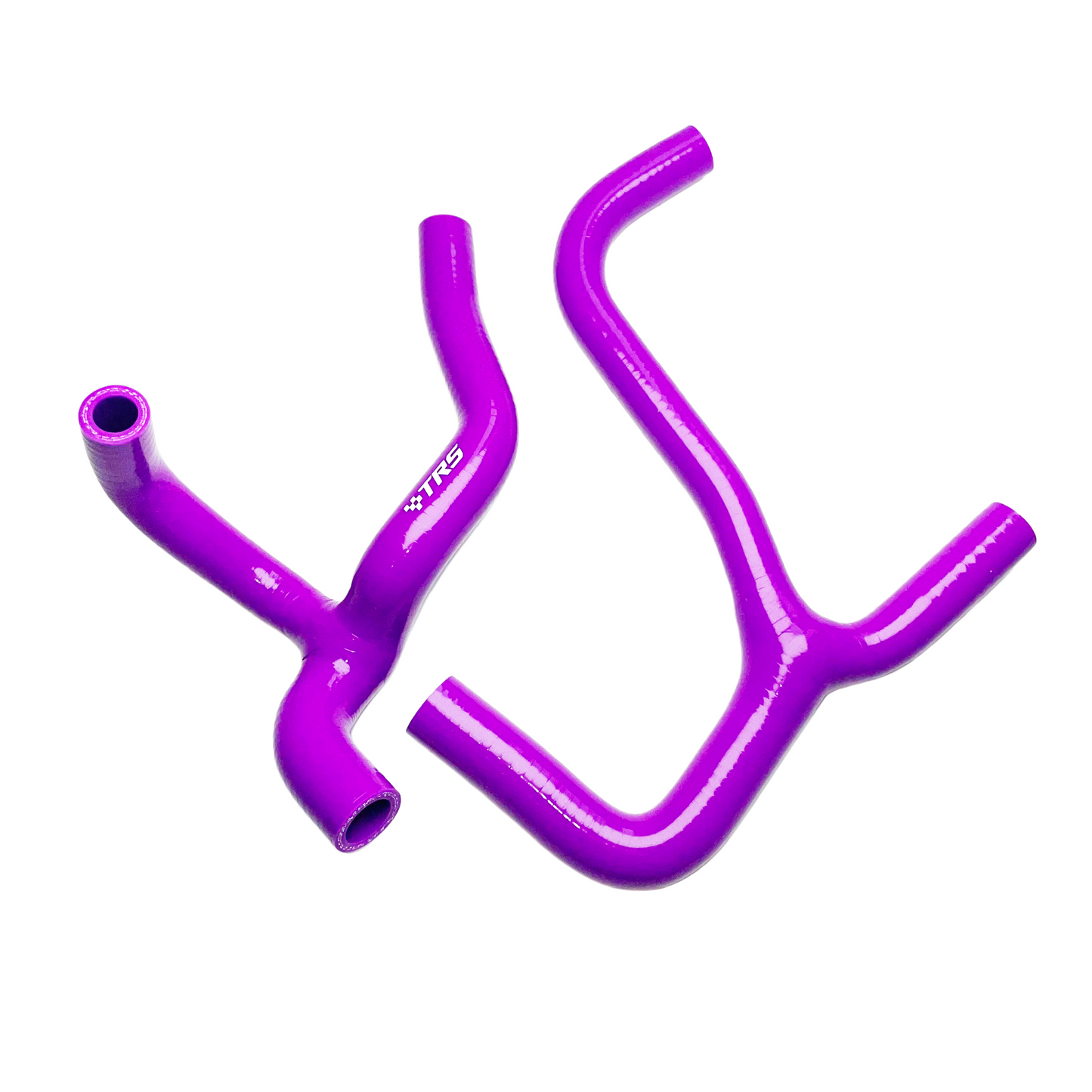 TRS Racing Silicone Radiator Hose Kit | Honda CRF450R 2003–2004 | Purple | 2-Ply 4mm