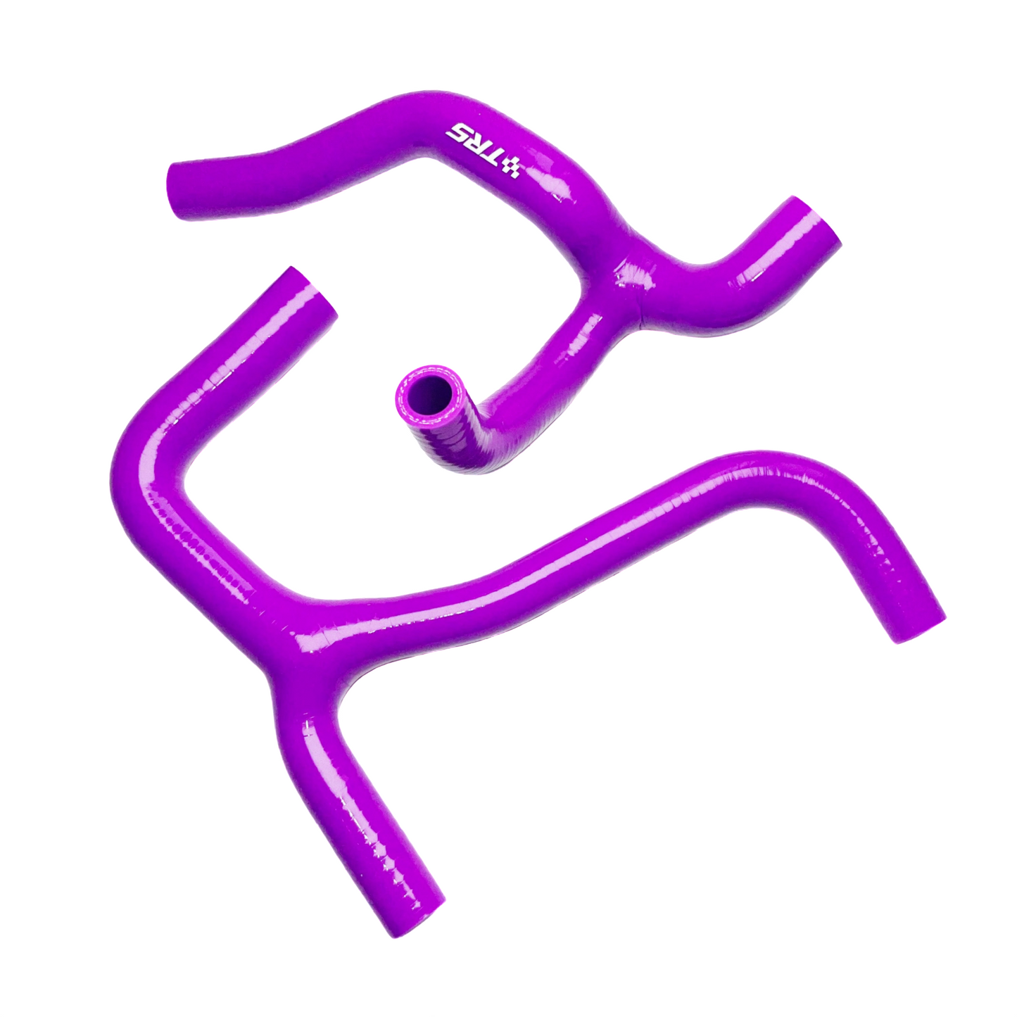 TRS Racing Silicone Radiator Hose Kit | Honda CRF450R 2003–2004 | Purple | 2-Ply 4mm