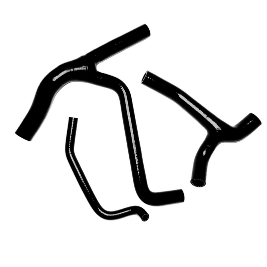 TRS Racing Silicone Radiator Hose Kit | Kawasaki KXF450 KX450F 2009–2011 | Black | 2-Ply 3.5mm