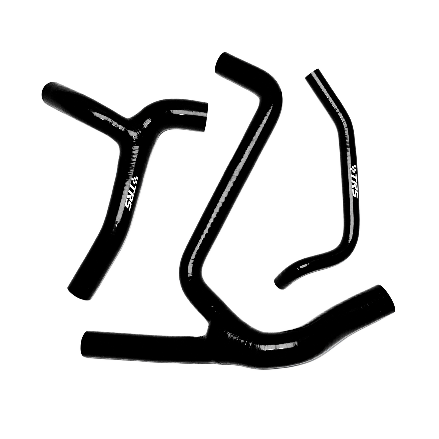 TRS Racing Silicone Radiator Hose Kit | Kawasaki KXF450 KX450F 2009–2011 | Black | 2-Ply 3.5mm