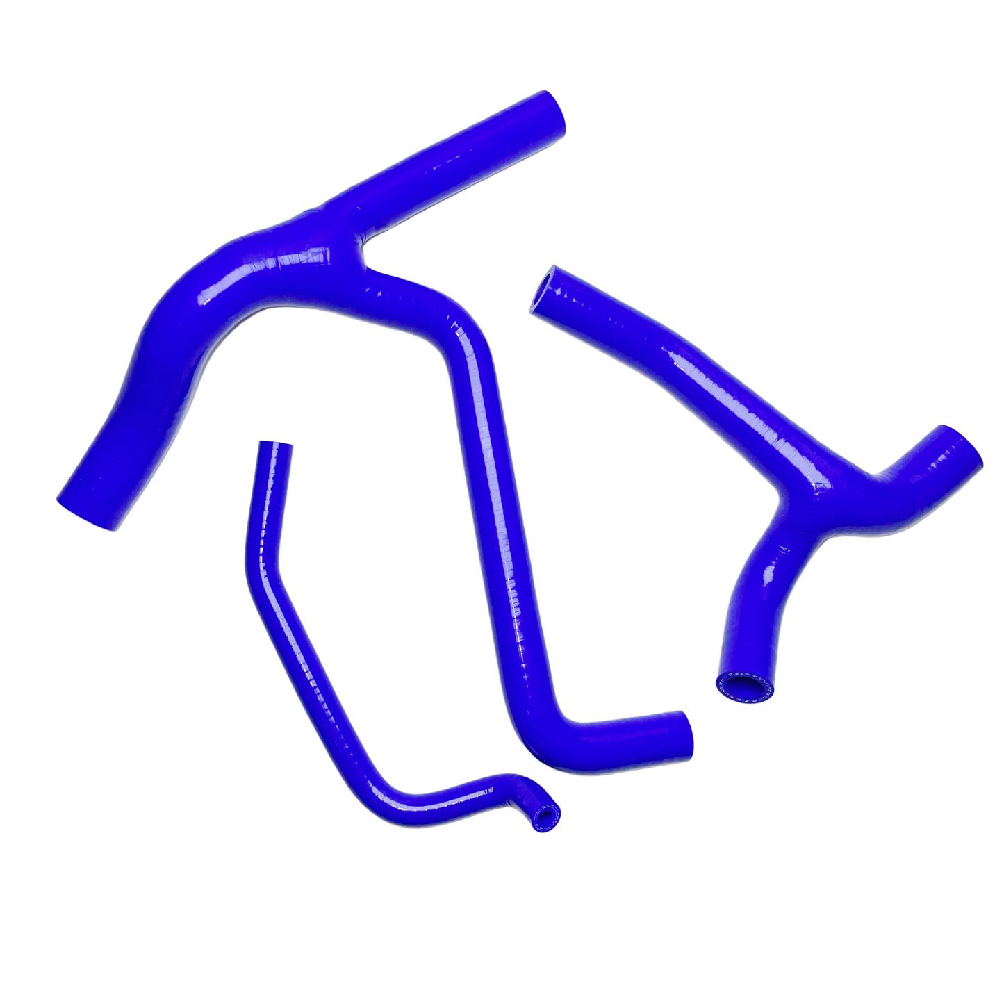 TRS Racing Silicone Radiator Hose Kit | Kawasaki KXF450 KX450F 2009–2011 | Blue | 2-Ply 3.5mm