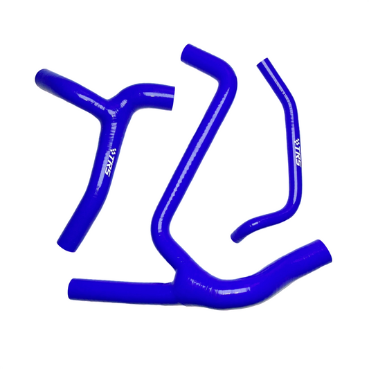 TRS Racing Silicone Radiator Hose Kit | Kawasaki KXF450 KX450F 2009–2011 | Blue | 2-Ply 3.5mm