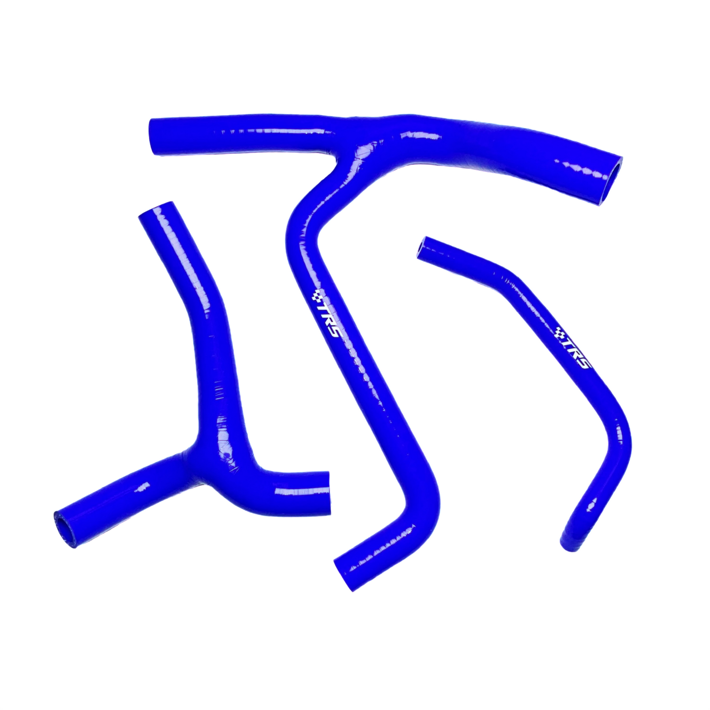 TRS Racing Silicone Radiator Hose Kit | Kawasaki KXF450 KX450F 2009–2011 | Blue | 2-Ply 3.5mm