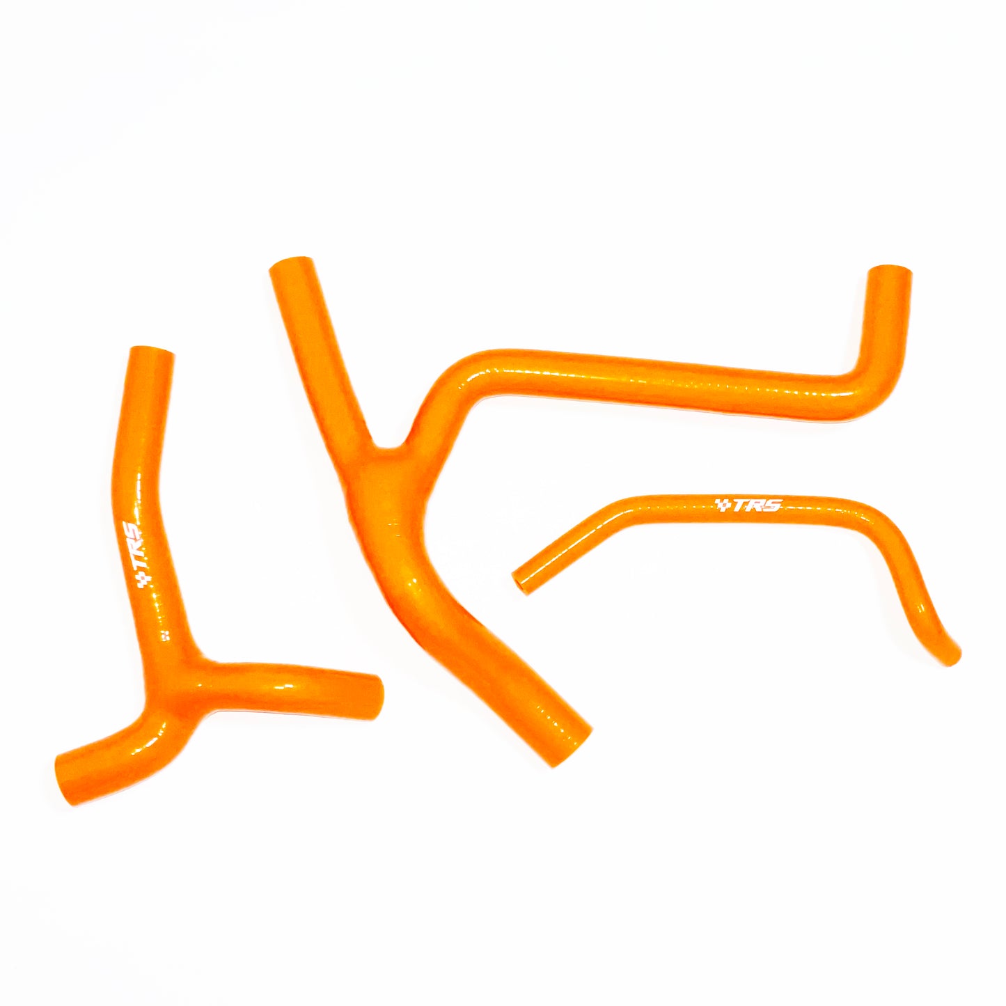 TRS Racing Silicone Radiator Hose Kit | Kawasaki KXF450 KX450F 2009–2011 | Orange | 2-Ply 3.5mm