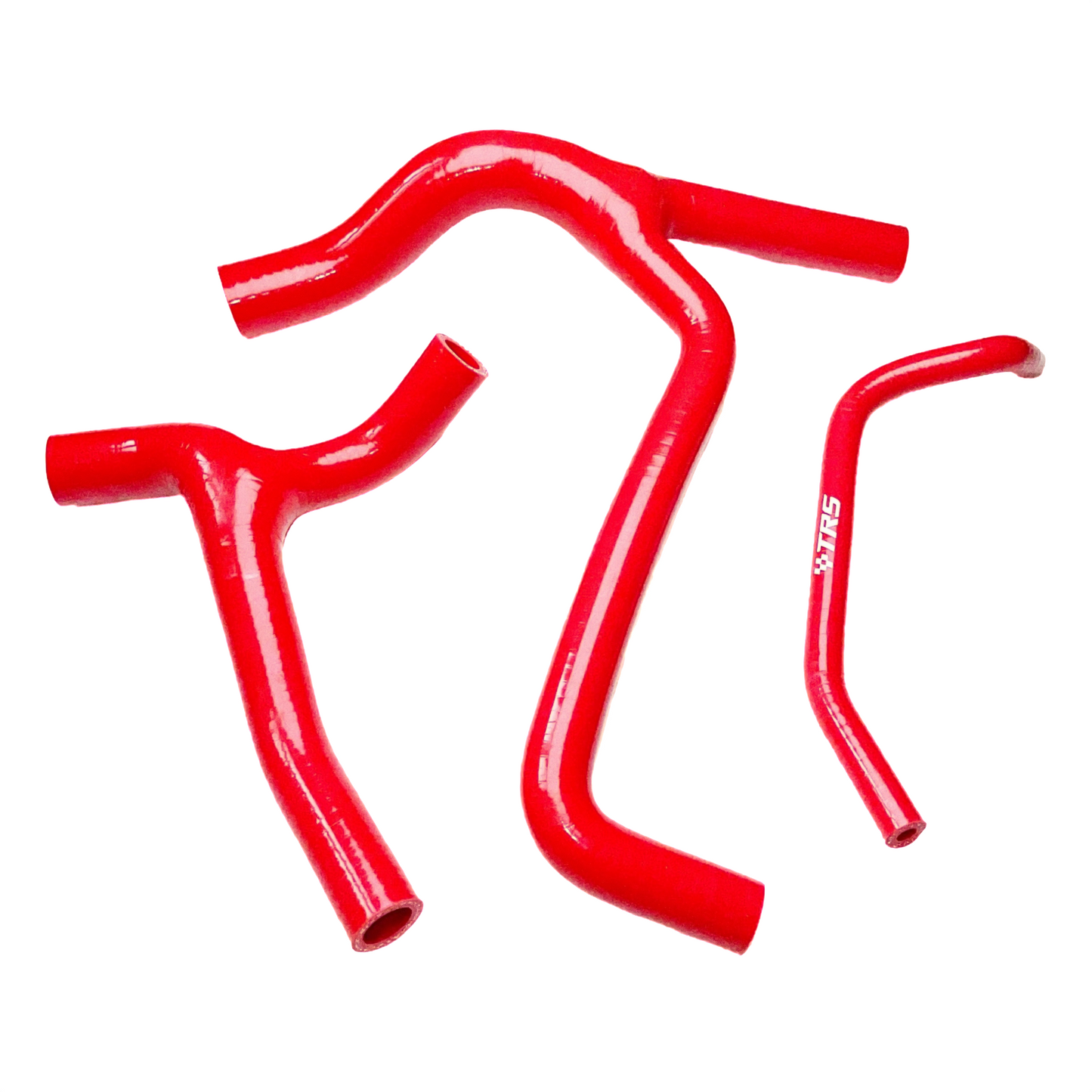 TRS Racing Silicone Radiator Hose Kit | Kawasaki KXF450 KX450F 2009–2011 | Red | 2-Ply 3.5mm