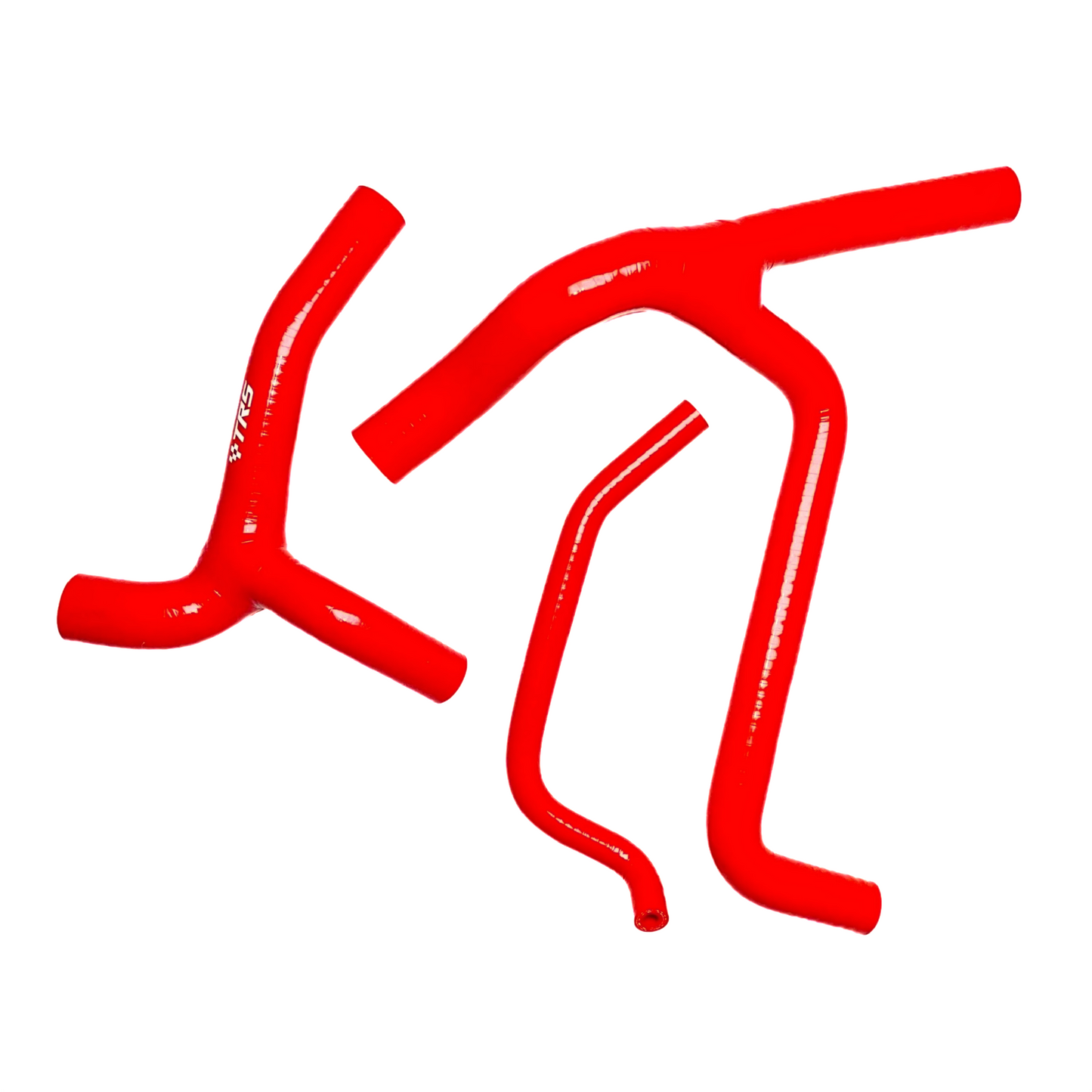 TRS Racing Silicone Radiator Hose Kit | Kawasaki KXF450 KX450F 2009–2011 | Red | 2-Ply 3.5mm