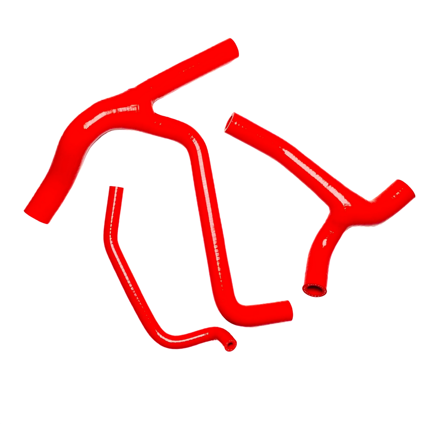 TRS Racing Silicone Radiator Hose Kit | Kawasaki KXF450 KX450F 2009–2011 | Red | 2-Ply 3.5mm