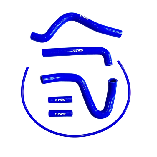TRS Racing Silicone Radiator Hose Kit | Kawasaki KX250 1994–2002 | Blue | 2-Ply 3.5mm
